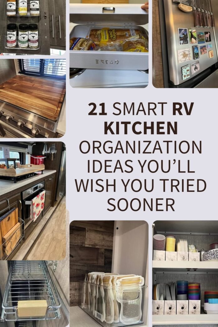 Small Rv Kitchen Ideas 25 Smart RV Kitchen Storage Ideas for Small Spaces